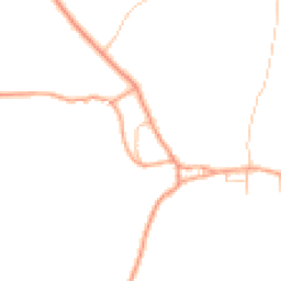 Daytime road noise heatmap for DE6 2BZ