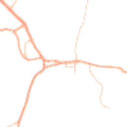Daytime road noise heatmap for DE6 2DA