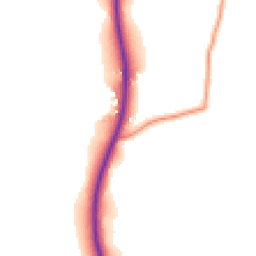 Daytime road noise heatmap for DE6 2FB