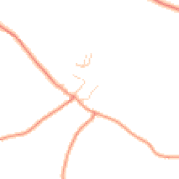 Daytime road noise heatmap for DE6 2FP