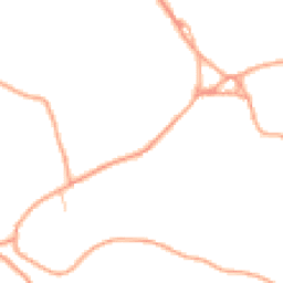 Daytime road noise heatmap for DE6 2GF
