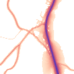 Daytime road noise heatmap for DE6 2GL