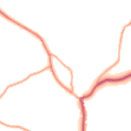 Daytime road noise heatmap for DE6 2HB
