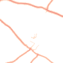 Daytime road noise heatmap for DE6 2HG