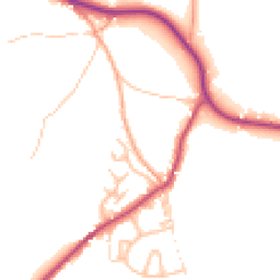 Daytime road noise heatmap for DE6 2HJ