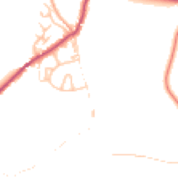 Daytime road noise heatmap for DE6 2HW