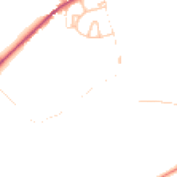 Daytime road noise heatmap for DE6 2JR