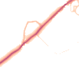 Daytime road noise heatmap for DE6 2JS