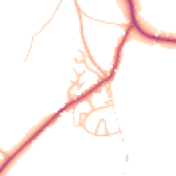 Daytime road noise heatmap for DE6 2LB