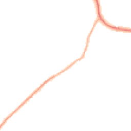 Night-time road noise heatmap for DE6 2LB