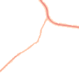 Night-time road noise heatmap for DE6 2LE