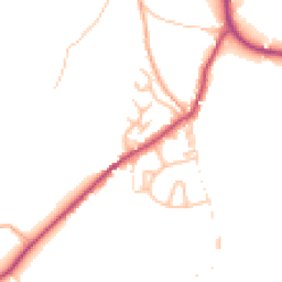Daytime road noise heatmap for DE6 2LF