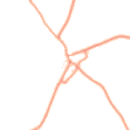 Daytime road noise heatmap for DE6 3AW