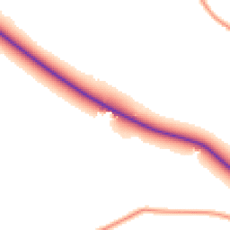 Daytime road noise heatmap for DE6 3AY