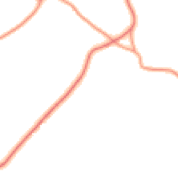 Daytime road noise heatmap for DE6 3BH