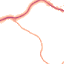Daytime road noise heatmap for DE6 3EP