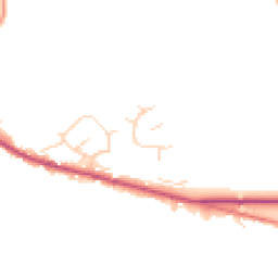 Daytime road noise heatmap for DE6 3FE