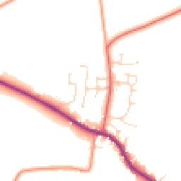 Daytime road noise heatmap for DE6 3GH