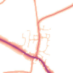 Daytime road noise heatmap for DE6 3GN