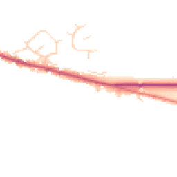 Daytime road noise heatmap for DE6 3GQ
