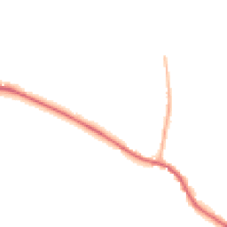 Night-time road noise heatmap for DE6 3GT