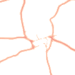 Daytime road noise heatmap for DE6 3JP