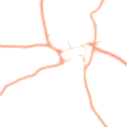 Daytime road noise heatmap for DE6 3LJ