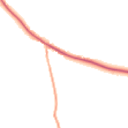 Night-time road noise heatmap for DE6 4AU