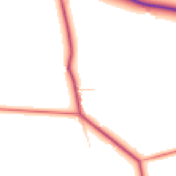 Daytime road noise heatmap for DE6 4LR
