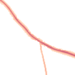 Night-time road noise heatmap for DE6 4NF