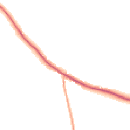 Night-time road noise heatmap for DE6 4NW