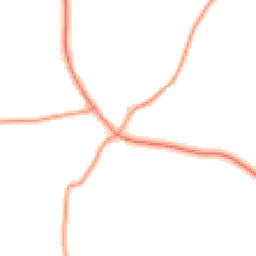 Daytime road noise heatmap for DE6 4PE