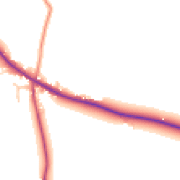 Daytime road noise heatmap for DE6 4PT