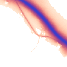 Daytime road noise heatmap for DE6 5EB