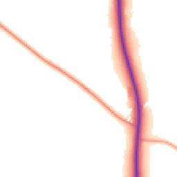 Daytime road noise heatmap for DE6 5HL