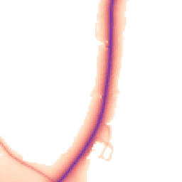 Daytime road noise heatmap for DE6 5HN