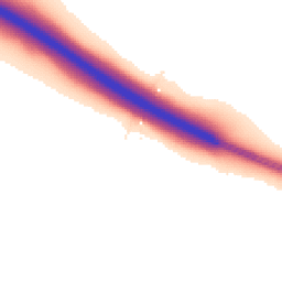 Night-time road noise heatmap for DE6 5HX