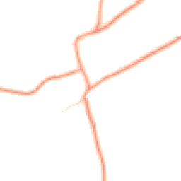 Daytime road noise heatmap for DE6 5JA