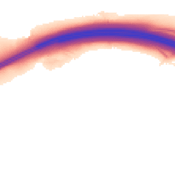 Night-time road noise heatmap for DE6 5JN