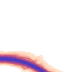 Night-time road noise heatmap for DE6 5JS