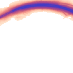 Night-time road noise heatmap for DE6 5NF
