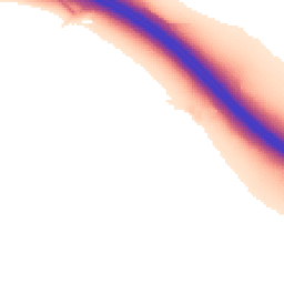 Night-time road noise heatmap for DE6 5PJ