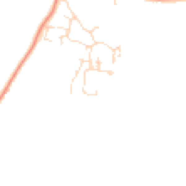 Daytime road noise heatmap for DE72 2ED