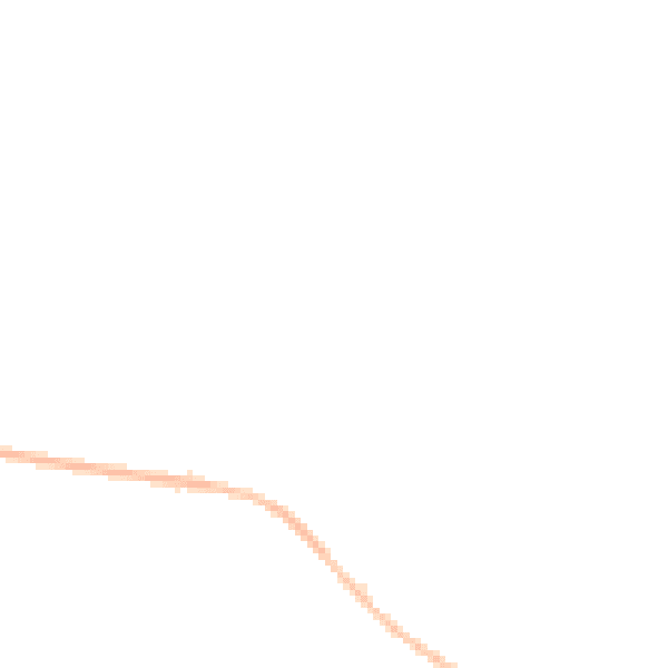 Night-time road noise heatmap for DE72 2HG