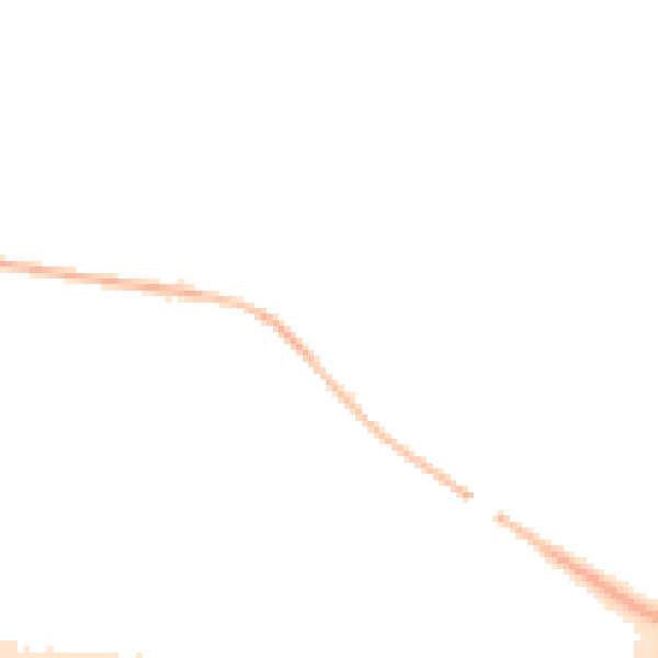 Night-time road noise heatmap for DE72 2HJ