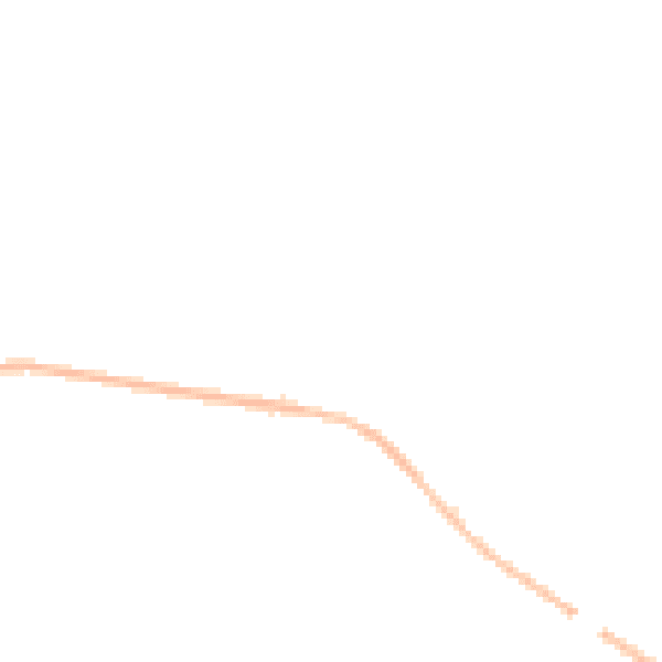 Night-time road noise heatmap for DE72 2WE