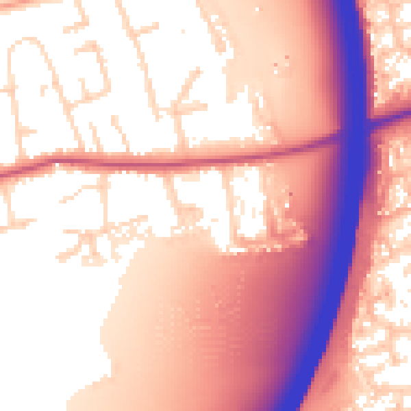 Daytime road noise heatmap for DE72 3AR