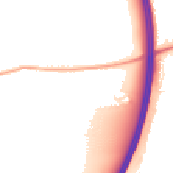 Night-time road noise heatmap for DE72 3AR
