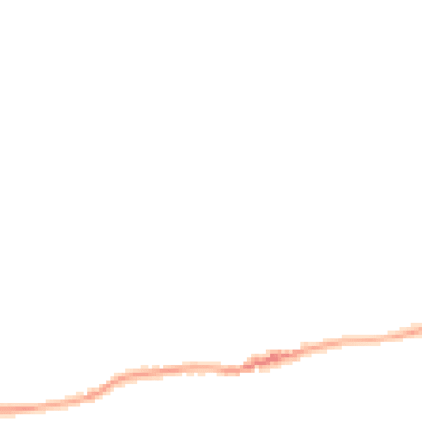 Night-time road noise heatmap for DE72 3BY