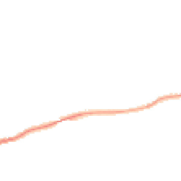 Night-time road noise heatmap for DE72 3DG